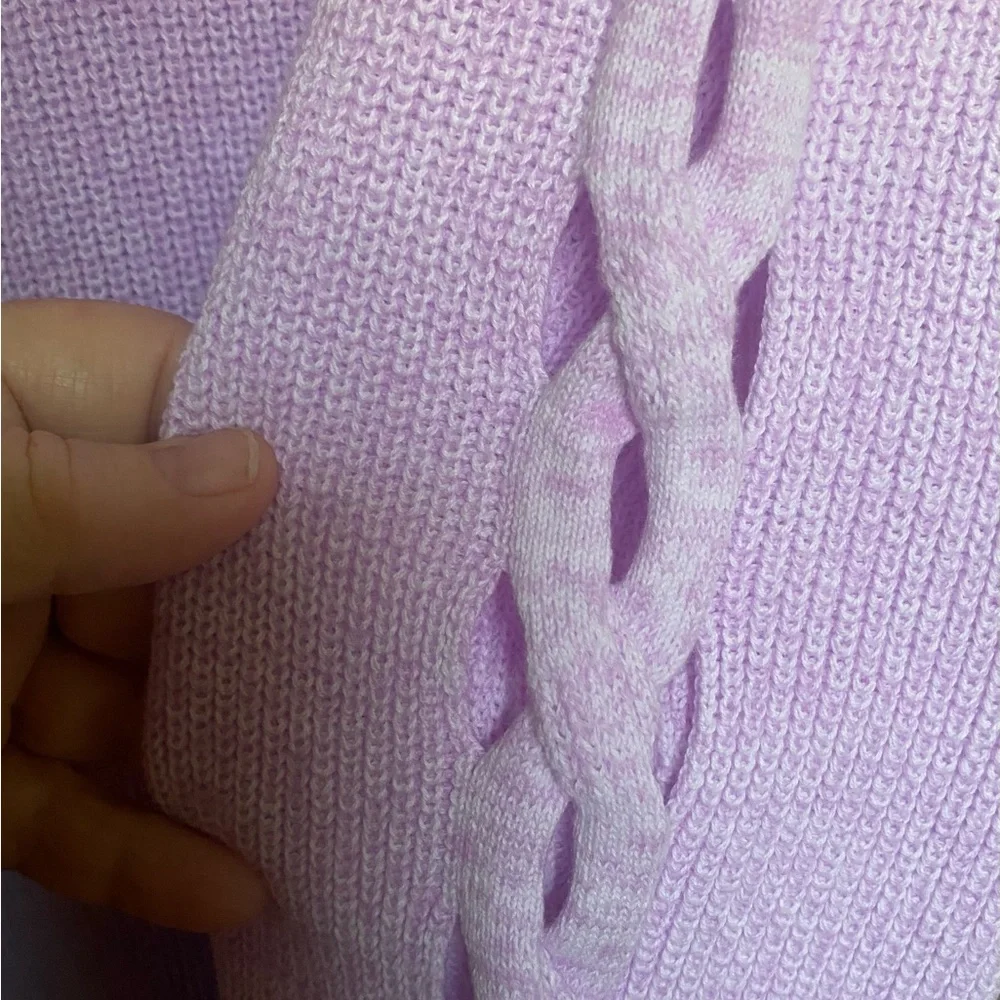 New Lilly Pulitzer Cortina Long Sleeve Sweater Periwinkle
Purple Ombre. Large - Picture 3 of 10